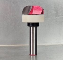 Фрезы для желобов и чаш пластиковый подшипник Z2 R=10 D=31.8x13x74.5 S=12 PROCUT 215288BP