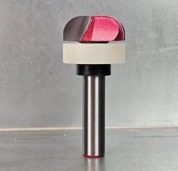 Фрезы для желобов и чаш пластиковый подшипник Z2 R=10 D=31.8x13x74.5 S=12 PROCUT 215288BP (L1-74.5 мм, L2-13 мм, D1-31.8 мм, D2-12 мм)