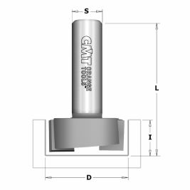 Фреза CMT-PRO пазовая (дверные Петли) бреющий угол S8 D19 I19 L54 901.1919