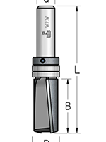 Фреза WPW PFS5192 D19 B32 Z2 копир чистовая верхний подшипник хвостовик 12