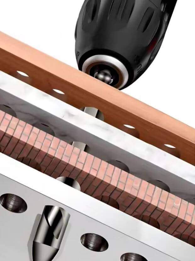 Сверло 6мм (набор 10шт) по керамике и керамограниту усиленное PROCUT 502006