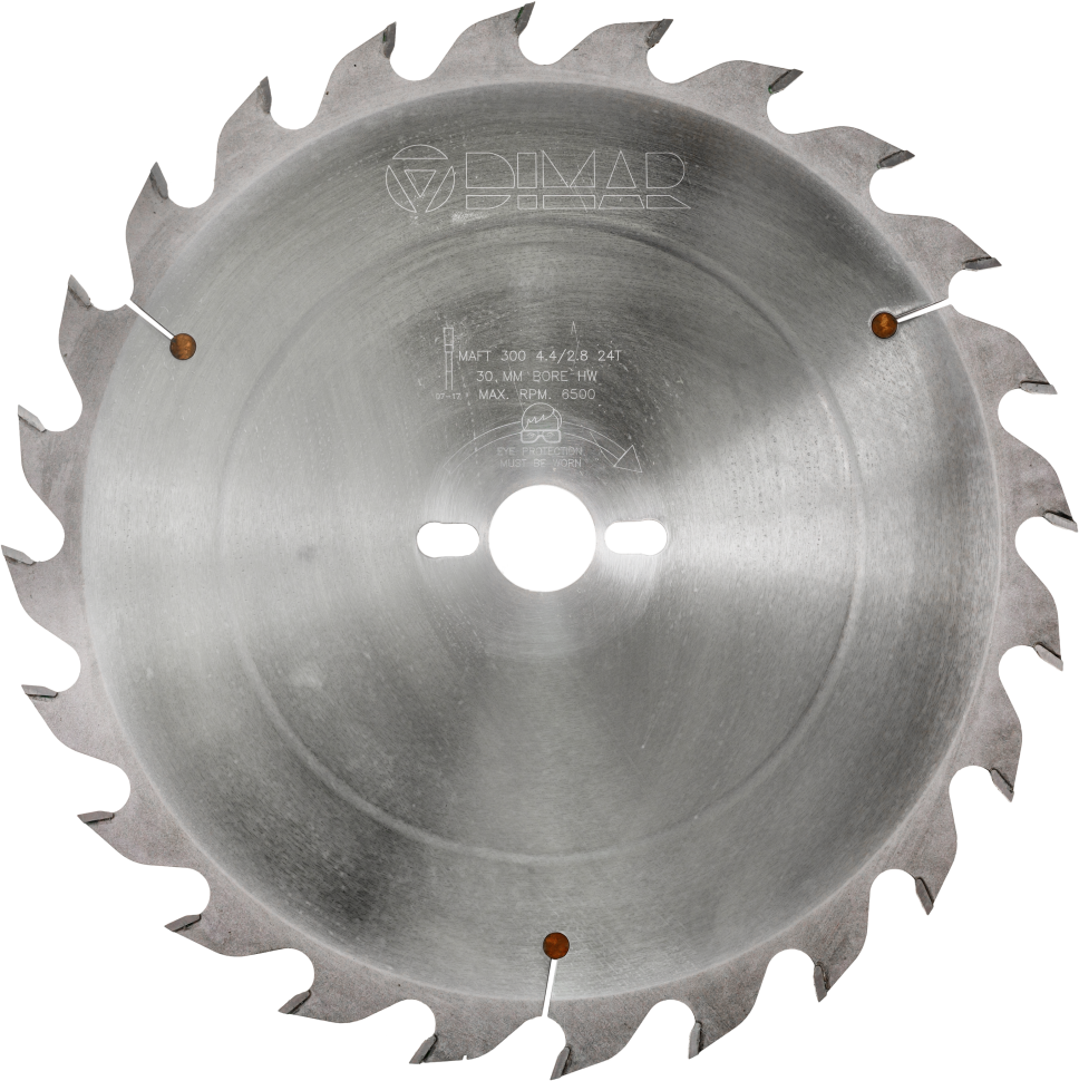 Пила Dimar 90120306 продольно D300x30x4,4 Z24 усиленные