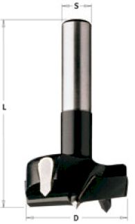 Сверло чашечное HW для присадочного станка 35x57,5 Z=2+2 S=10x26 RH CMT 317.350.11