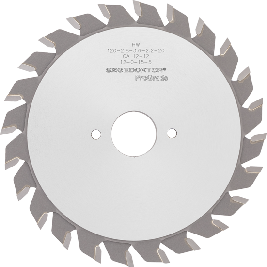 Пила подрезная SÄGEDOKTOR 120x2.8-3.6x2.2x20x12+12Z CA12 ProGrade Pinholes No 1201601 HT