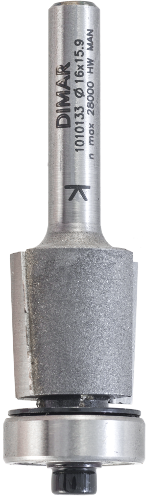 Фреза Dimar 1010133 обгонные чистовые D16x16 L56 Z2 хвостовик 6