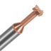 Фреза T-образная 12х1.5 по металлу DJTOL GT4-12x1.5 (L1-60 мм, L2-1.5 мм, D1-12 мм, D2-12 мм)