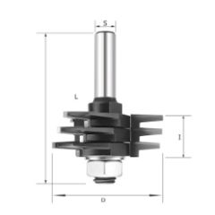 Фреза шиповое сращивание D=63.5x23.29x83 h=12.7 S=12 ARDEN 602211B