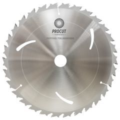 Пильный диск 250x32x3,2/2,2 Z=30 ATB продольный рез по древесине, защита отдачи PROCUT 703.2503230G