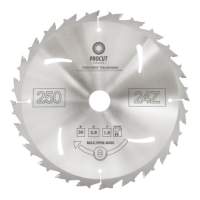 Пильный диск для продольного пиления по дереву, фанере 250x32x3.2/2.2 Z=30 ATB PROCUT 736.2503230