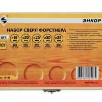Набор сверл д/дерева 5шт Форстнера ТСТ Энкор 19149