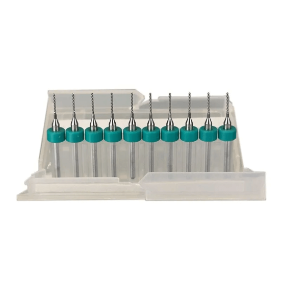 Микросверла тв-е (пласт,дерево,текстолит) (10шт) D=0,75мм i=12 S=3.175 L=38мм PROCUT DL017075