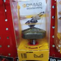 Фреза Dimar 1373069 псевдофиленка волна врезная R30 D50x18 L56 хвостовик 12