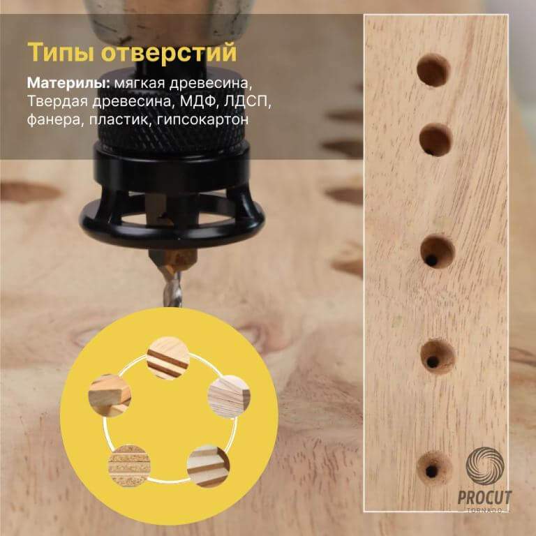 Зенкер с регулируемым ограничителем D=9.5 d1=2.4 S=6.3 PROCUT CS101.952401