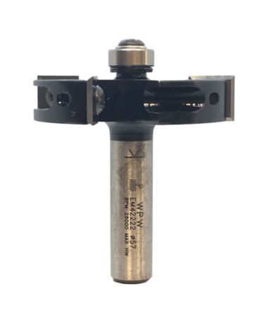 Фреза WPW EM21278 четверть 12,7 мм сменные ножи D35 B12 Z2 хвостовик 12.7 (L1-65 мм, L2-12 мм, D1-35 мм, D2-12.7 мм)